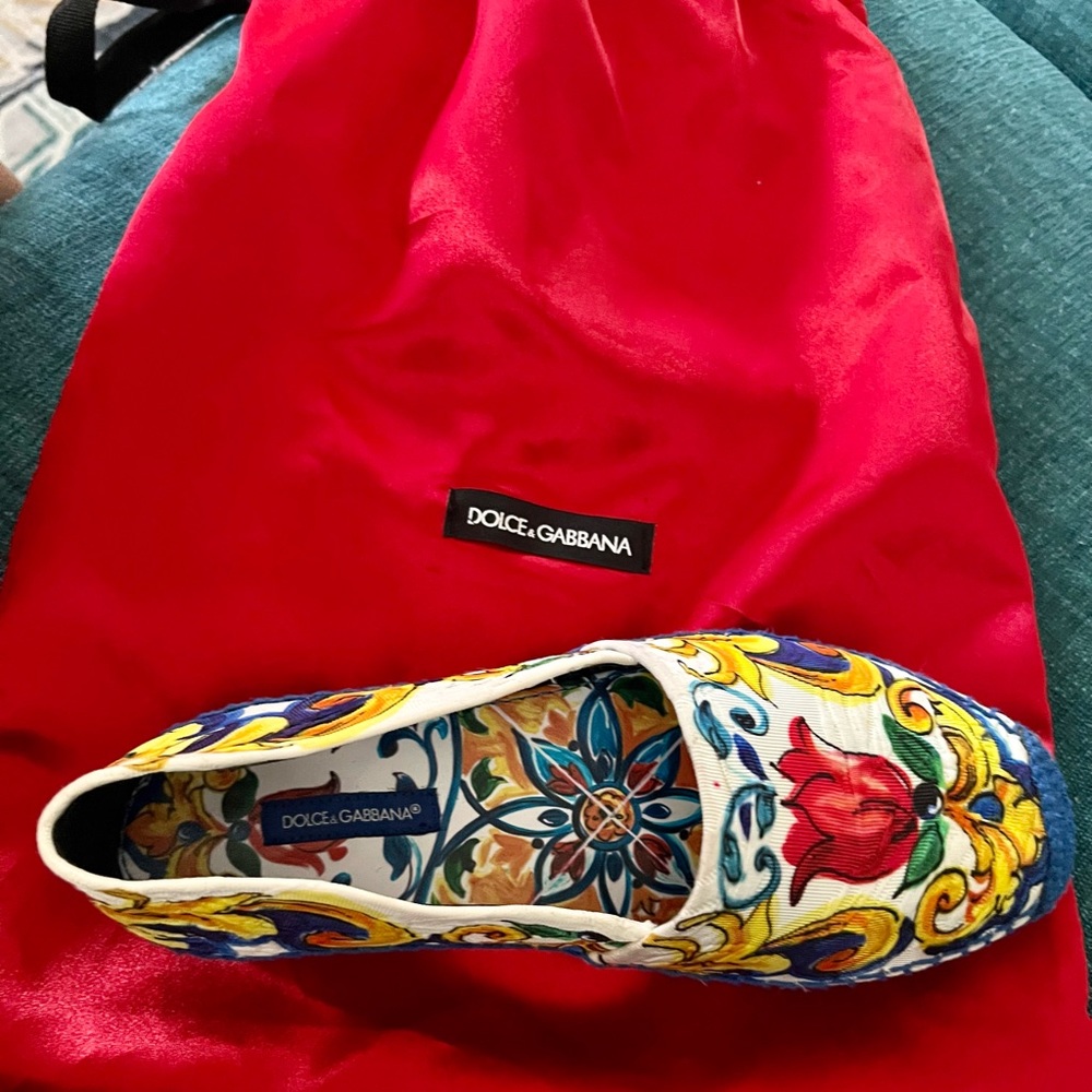 Dolce Gabbana espadrilles, cost 620, selling 120